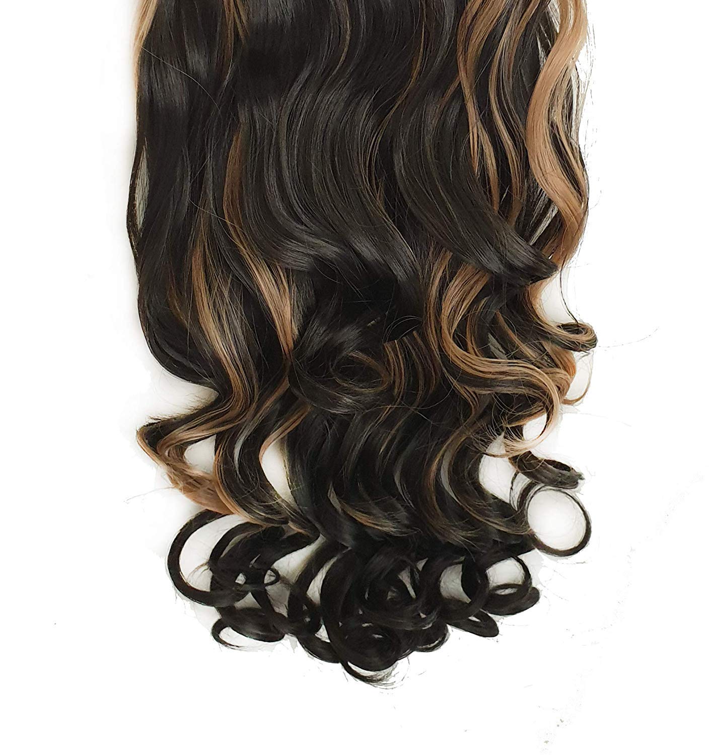 PEMA Golden Double Shade Hair Extensions for Women - 18