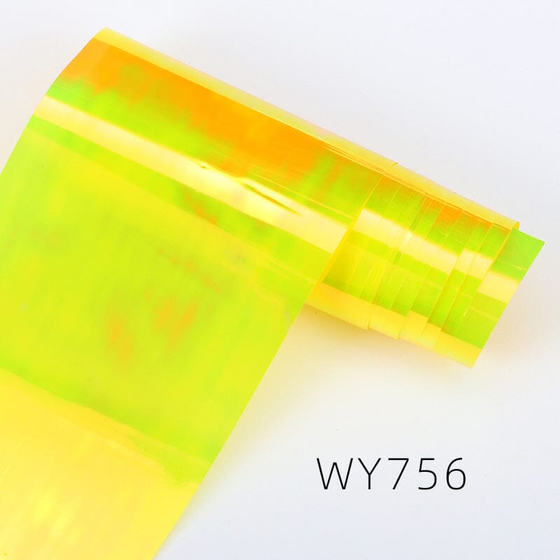 Premium WY Series Heat Transfer Foil Roll for DIY Crafts, T-Shirt Printing & Custom Apparel Design – Ideal for Home Projects, Fashion Design & Small Business Use