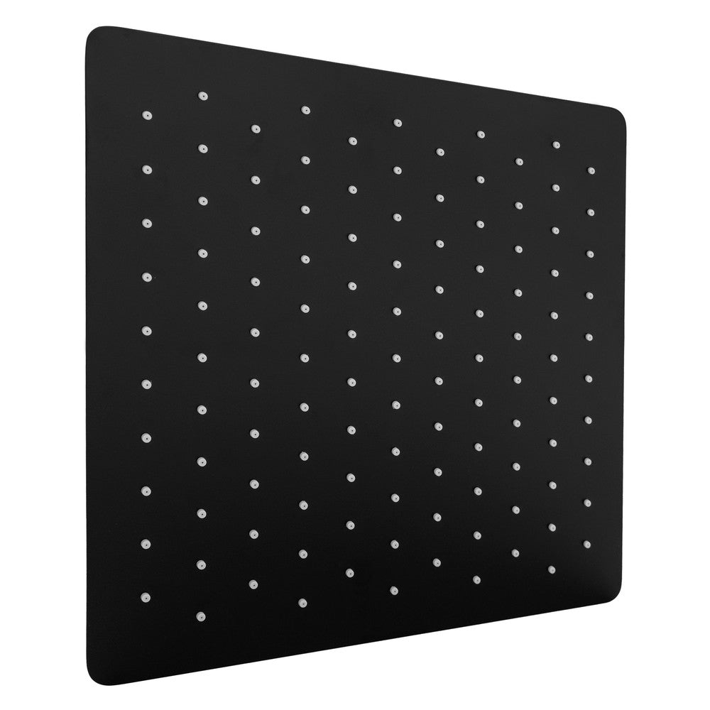 ZLINE Bliss 16 Inch Matte Black Rainfall Shower Head - High Pressure Luxury Showerhead for Spa-Like Bathroom Experience (BLS H16 MB) - Perfect for Master Bathrooms & Relaxing Showers