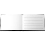Elegant Silver Wedding Guest Book for Bridal Shower & Reception - Perfect for Collecting Heartfelt Messages & Wishes