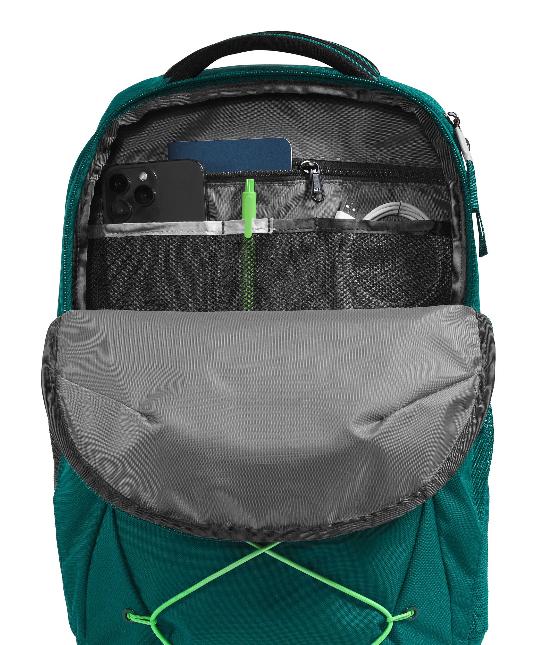 The North Face Jester Backpack - Durable Laptop Backpack for School, Travel & Hiking | Water-Resistant Daypack with USB Charging Port
