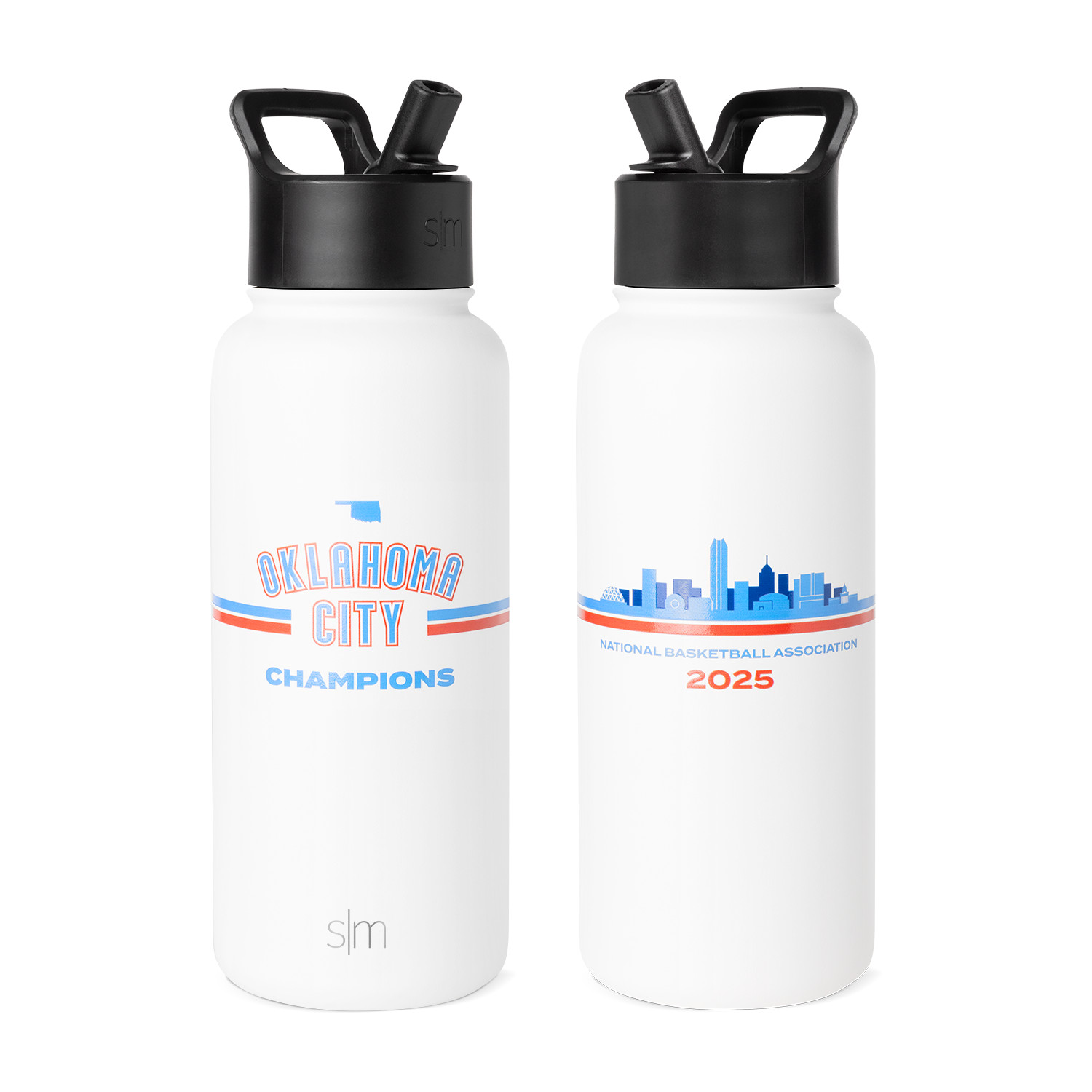 NBA Summit Water Bottle with Flip Lid - Leak-Proof, BPA-Free Sports Water Bottle for Gym, Hiking & Basketball Games