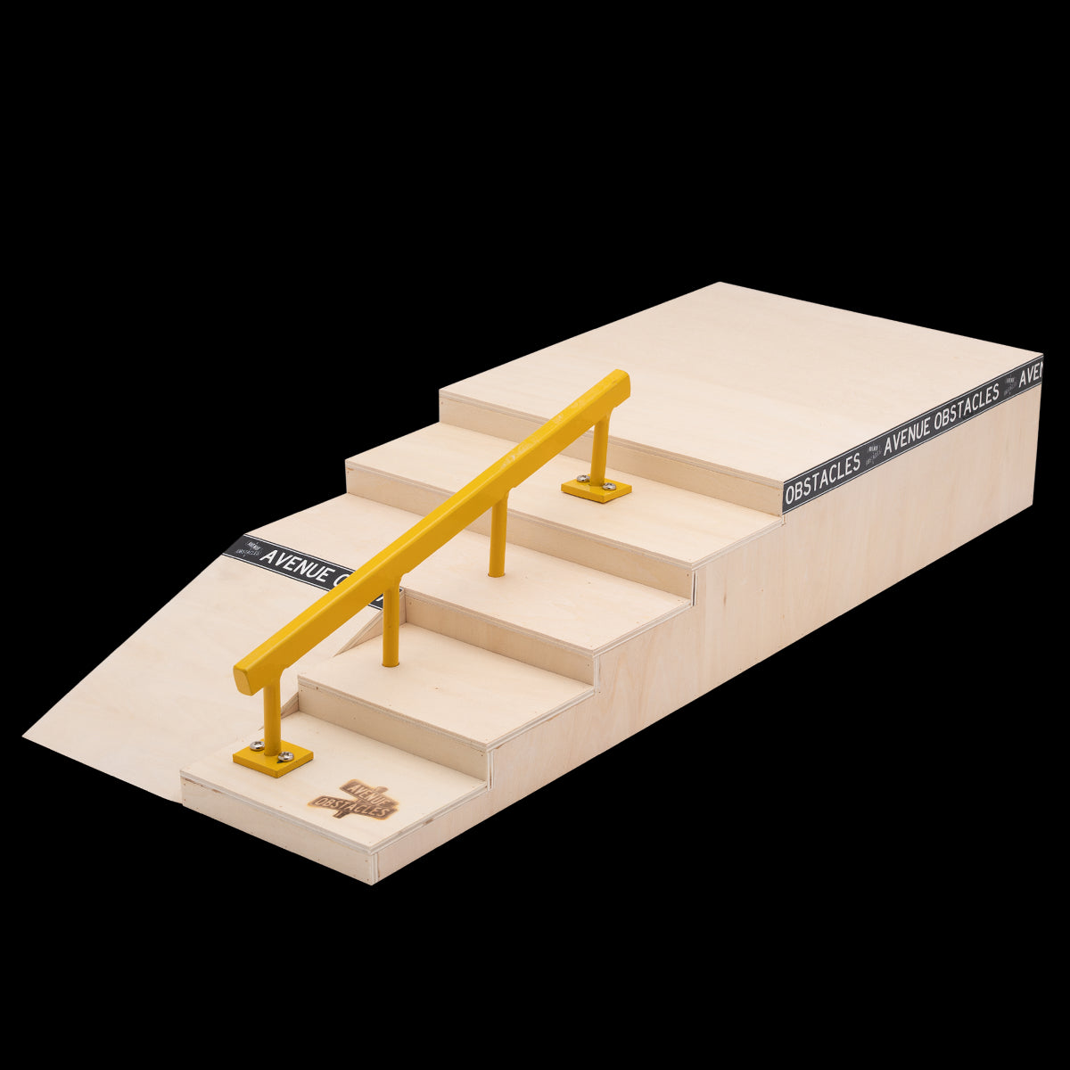 Avenue Fingerboard Ramp Extendo Set - Professional Skateboard Mini Ramp for Fingerboarding Tricks - Perfect for Home, Office & Skate Park Practice
