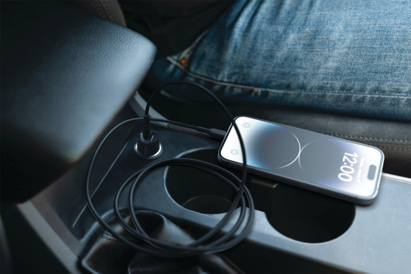 Belkin 42W USB-A/USB-C Car Charger - Fast Charging Adapter for iPhone, Samsung, Android Phones & Tablets - Perfect for Road Trips & Commuting