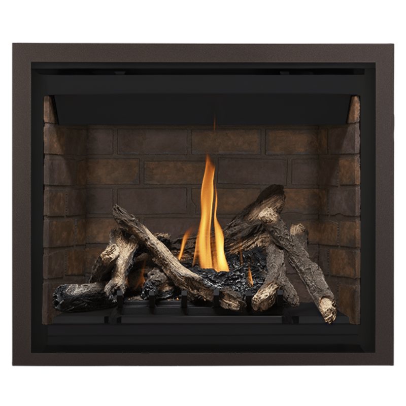 Napoleon Altitude 42 Inch Direct Vent Gas Fireplace - A42 Model | Indoor Home Heating & Cozy Living Room Fireplace for Winter