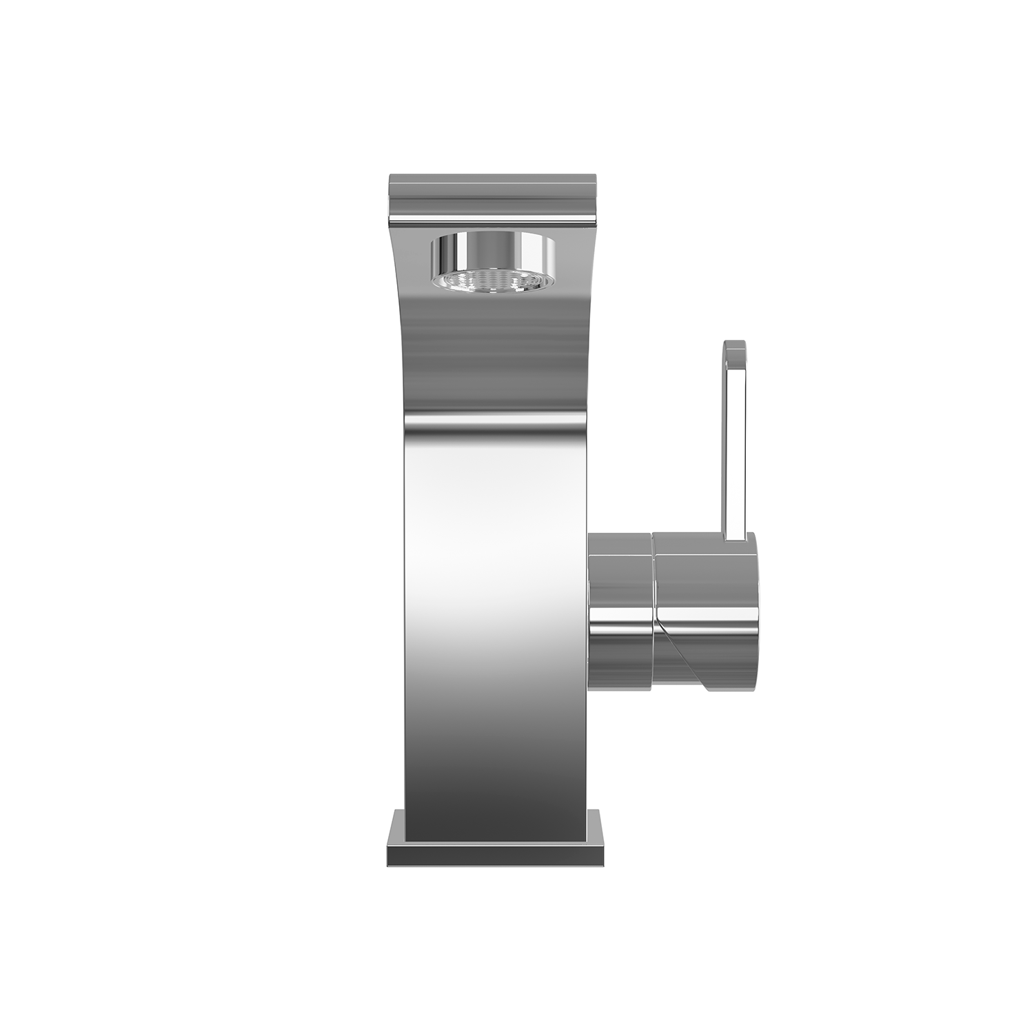 DAX 8260 CR Single Handle Bathroom Faucet - Brass Body with Chrome Finish, 3 15/16