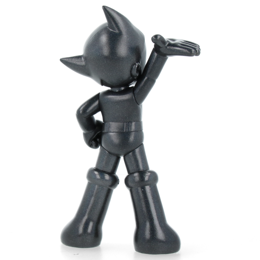Astro Boy PVC Figure - Shining Black Collectible with Eye Closing Feature | Perfect for Anime Fans, Home Decor, and Gift Giving