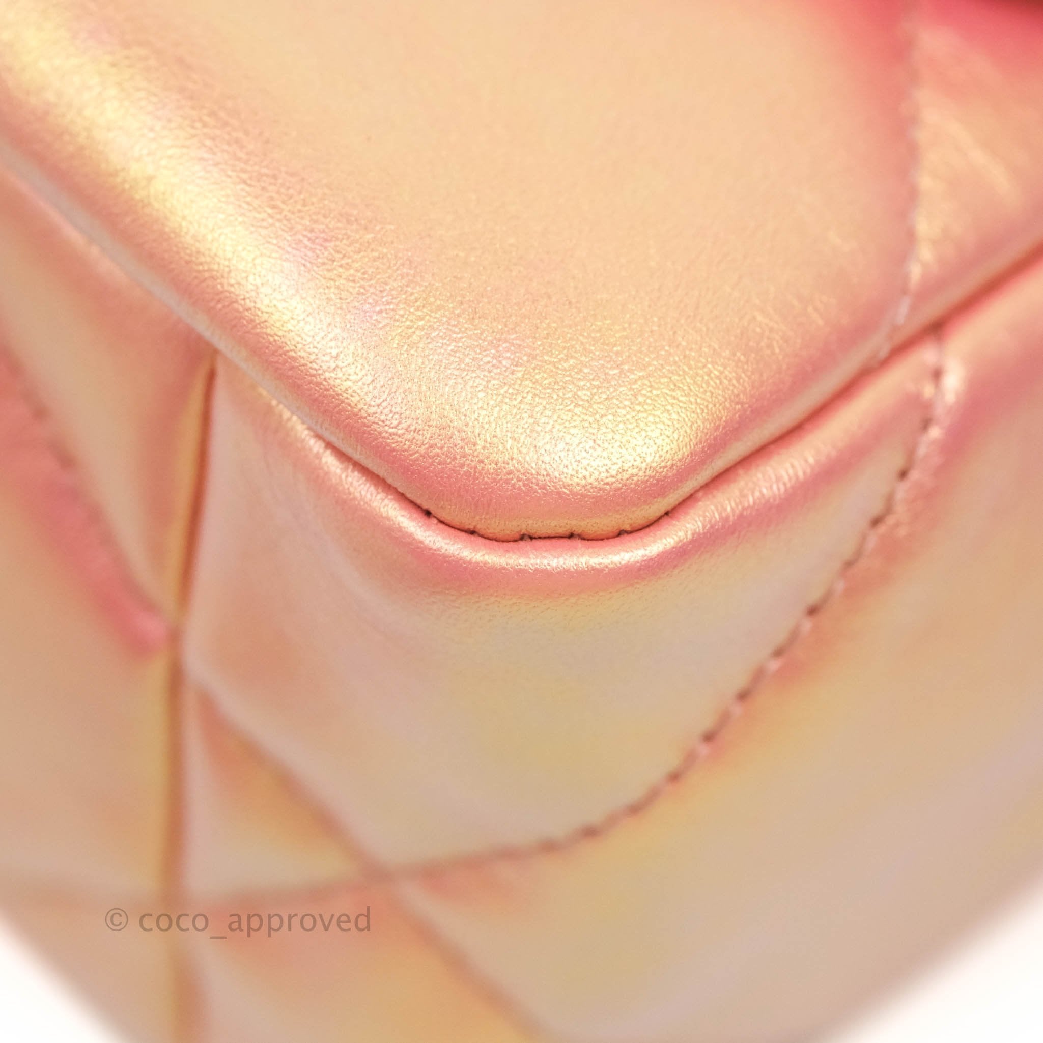 Chanel 19 Small Handbag in Metallic Pink with Mixed Hardware - Luxury Crossbody Bag for Women, Perfect for Date Night & Special Occasions