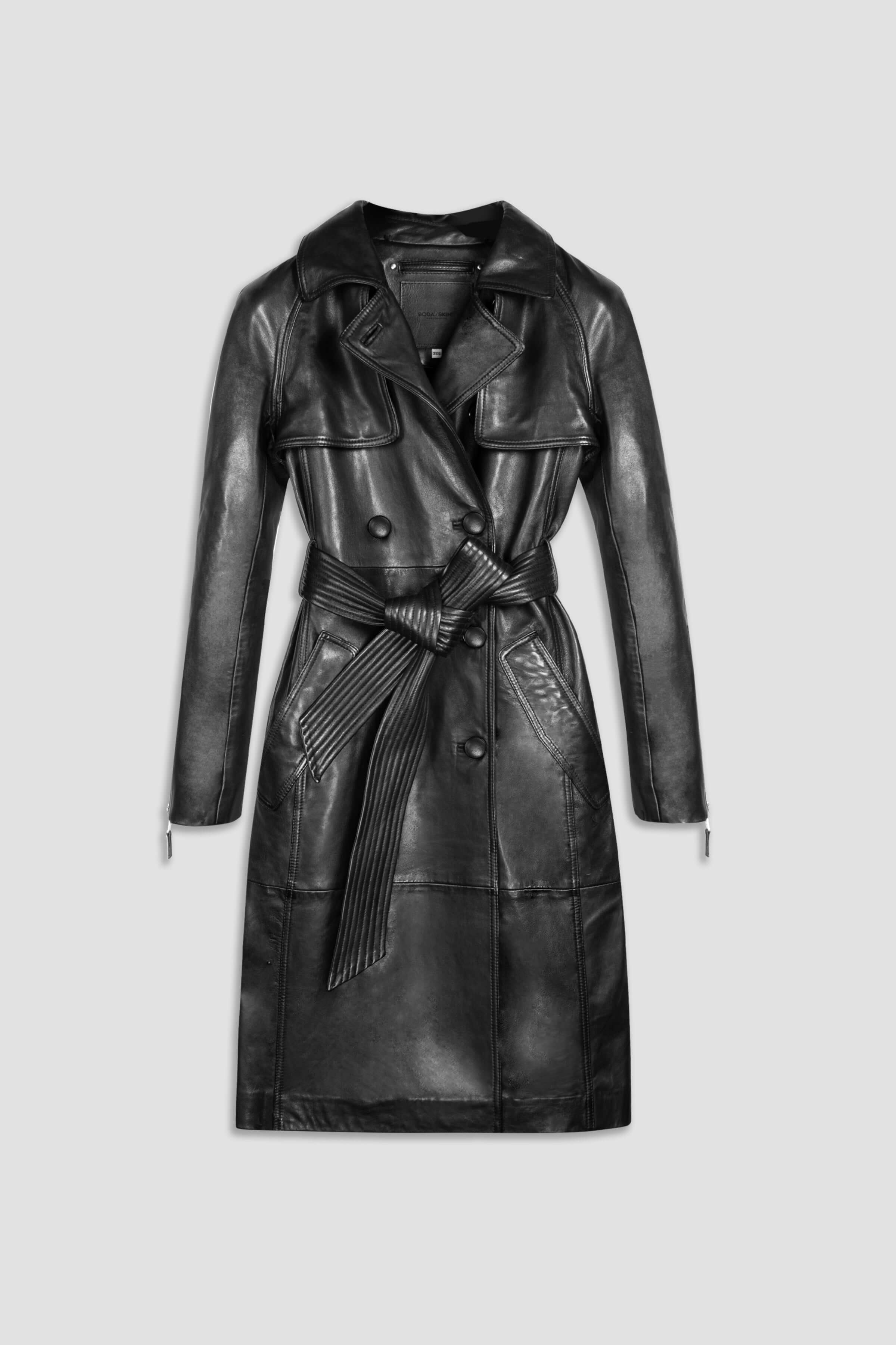 Boda Trench 2.0 - Premium Waterproof Trench Coat for Women | Stylish Raincoat with Belt & Hood | Perfect for Outdoor Activities, Commuting & Travel
