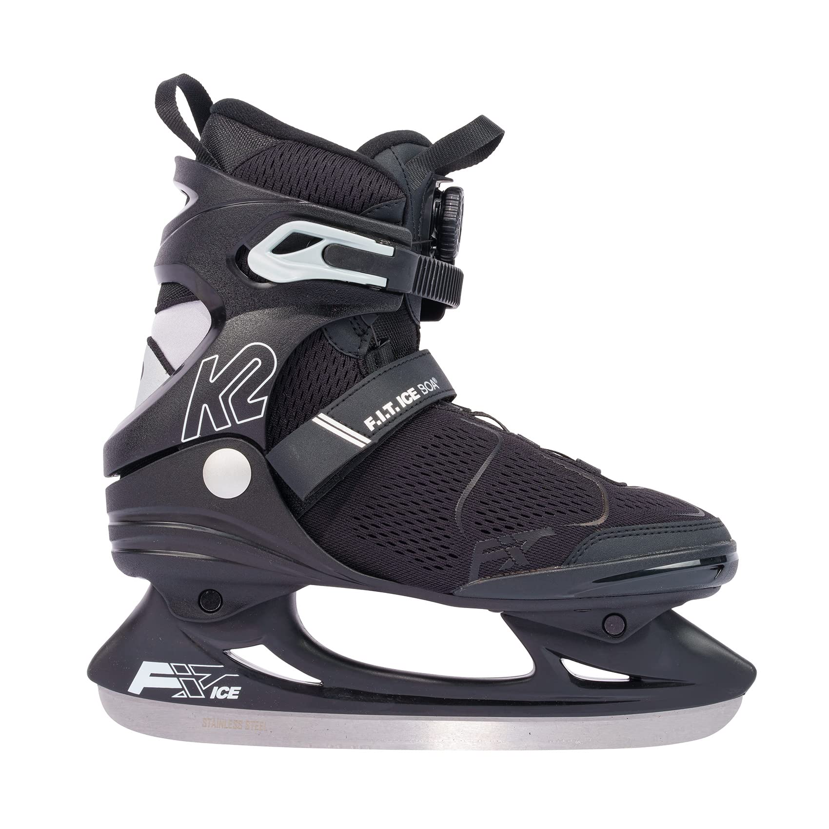 K2 F.I.T. Ice Boa Men's Hockey Skates 2022 - Adjustable Boa Closure System for Comfort & Performance - Perfect for Ice Hockey, Figure Skating & Recreational Skating