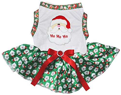 White/Green Santas