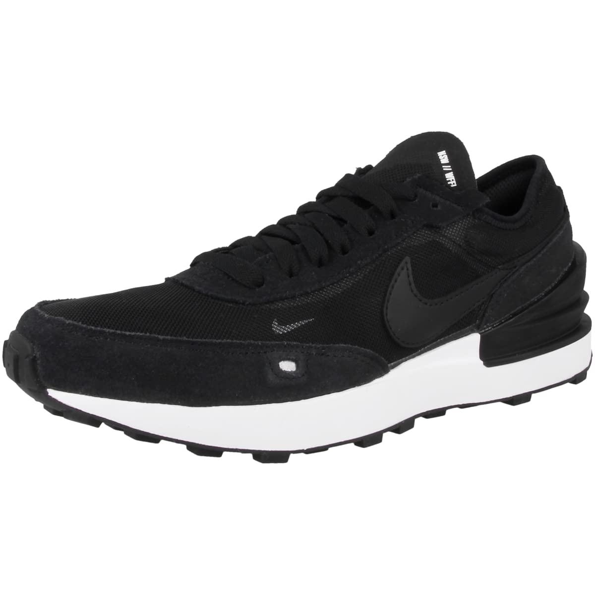 Nike Waffle One Kids' Sneakers (GS) - Black DC0481-001 | Lightweight Running Shoes for Boys & Girls | Perfect for School, Sports & Everyday Wear
