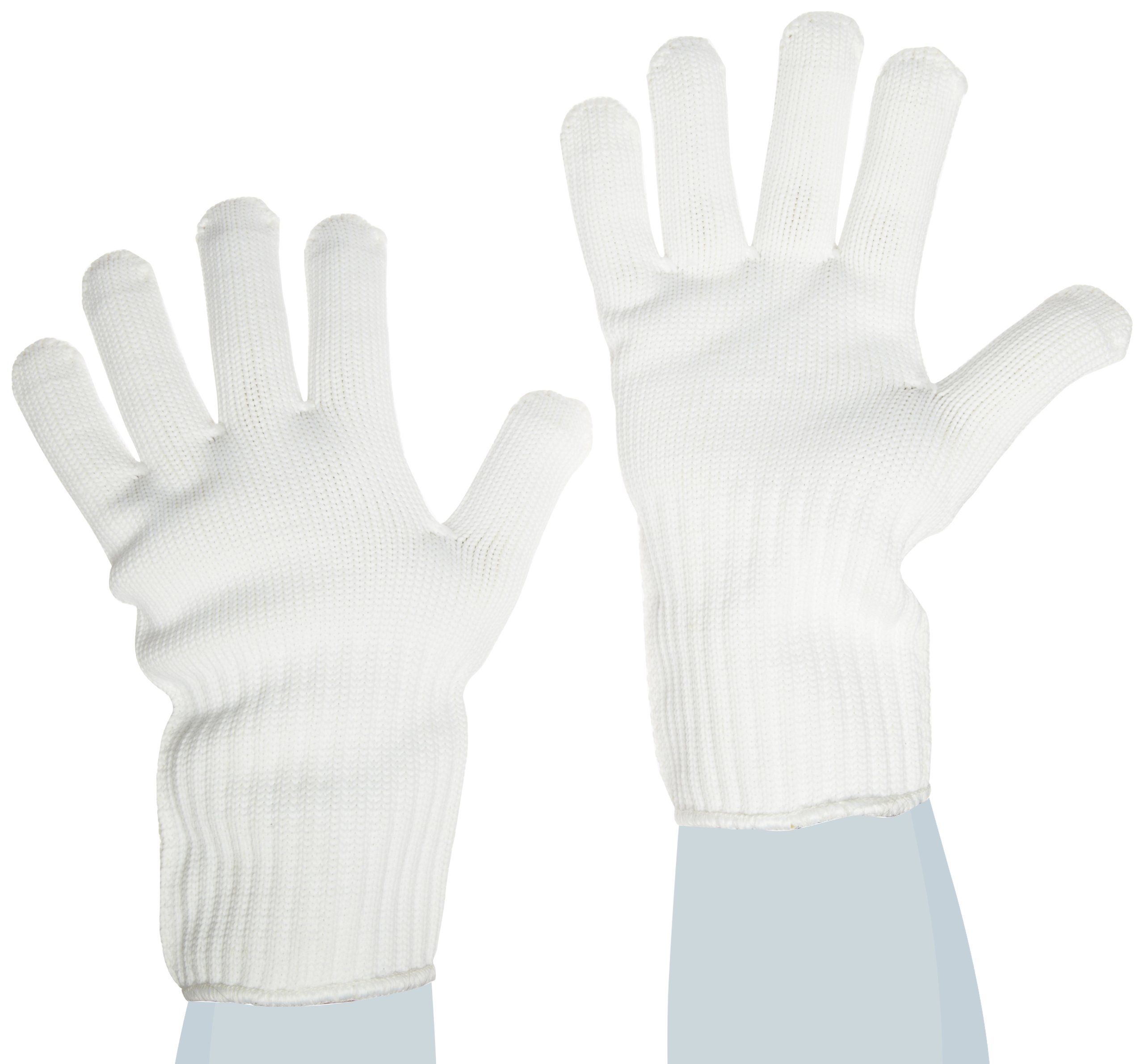 SKF TMBA G11 Heat Resistant Gloves - White Cotton Work Gloves for Welding, Grinding & Kitchen Use - High Temperature Protection up to 932°F (500°C)