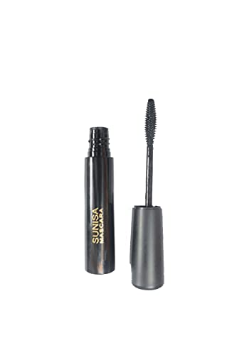 Sunisa Waterproof Long-Lasting Black Mascara - Volumizing & Lengthening for Dramatic Lashes | Perfect for Daily Wear, Special Occasions & Photo Shoots