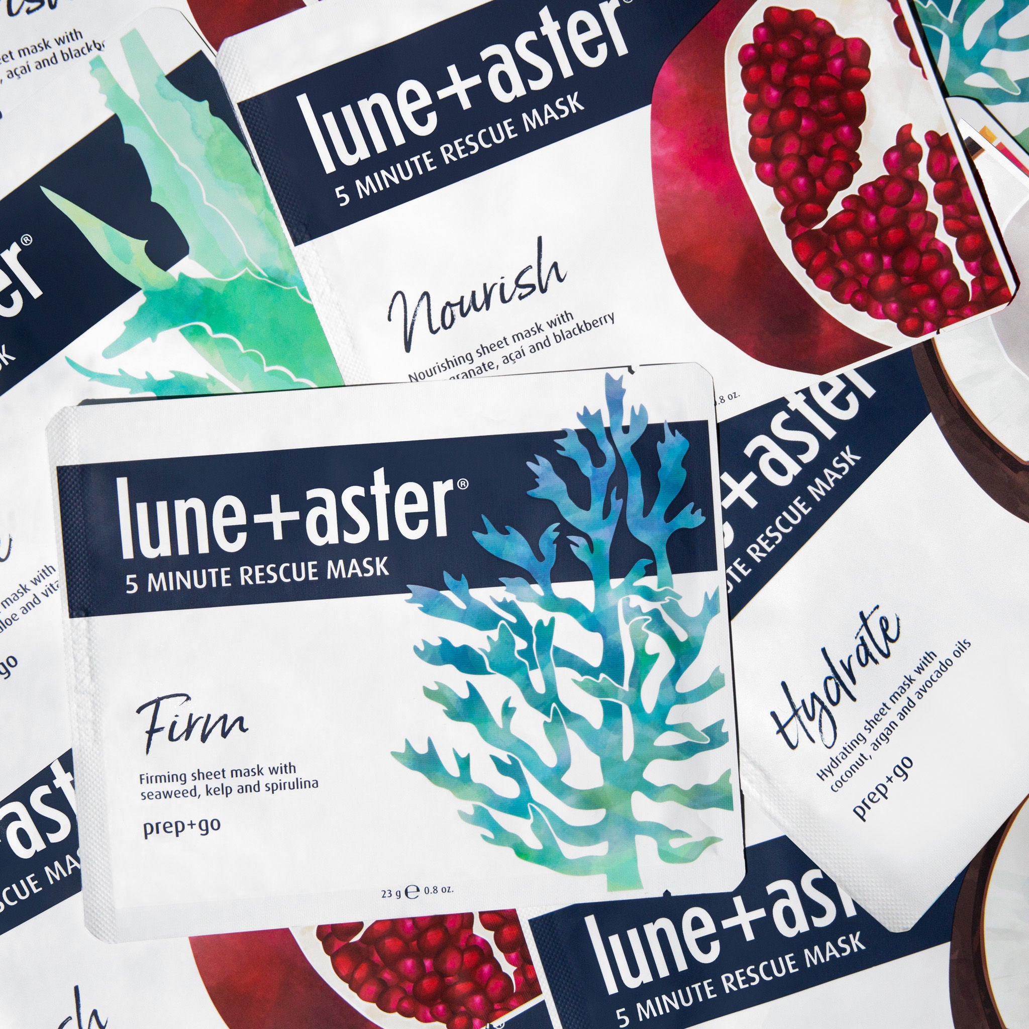 5 Minute Rescue Mask Trio Set - Hydrating, Firming & Nourishing Facial Masks for Glowing Skin | Perfect for Spa Night, Self-Care Routine & Travel Skincare