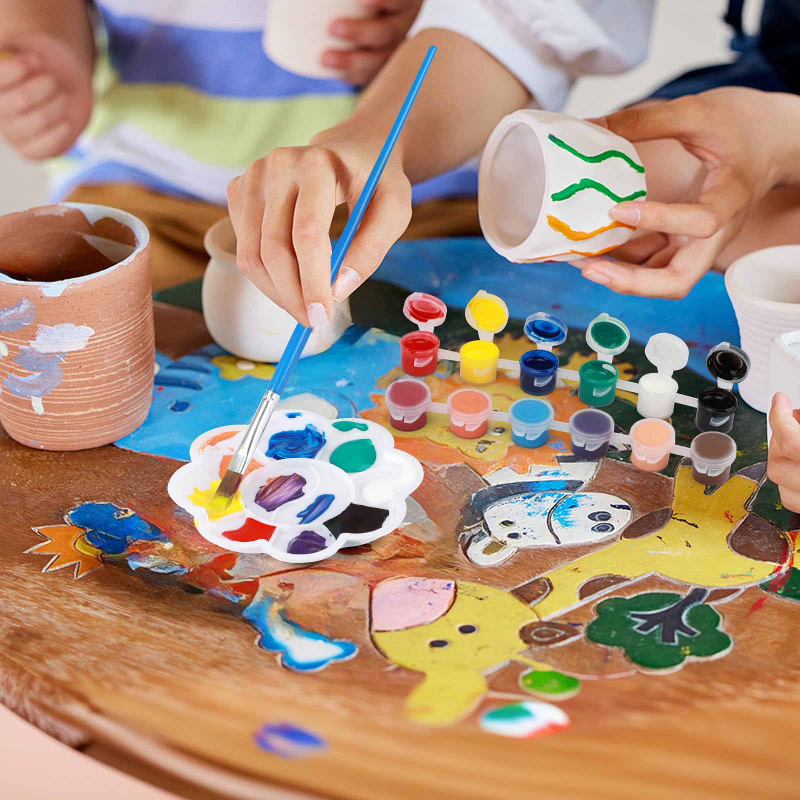 Kids Pottery Wheel Kit - Complete Ceramic Art Supplies with Painting Tools, Creative DIY Craft Toy for Boys & Girls Ages 6-12 | Birthday, Halloween & Christmas Gift Idea | Perfect for Home, Classroom & Art Studio Activities (Dog Design)