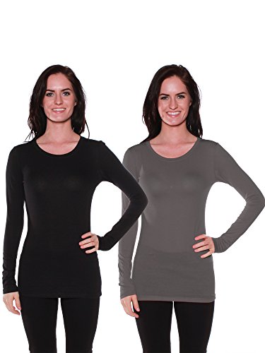 2 Pack - Black, Charcoal