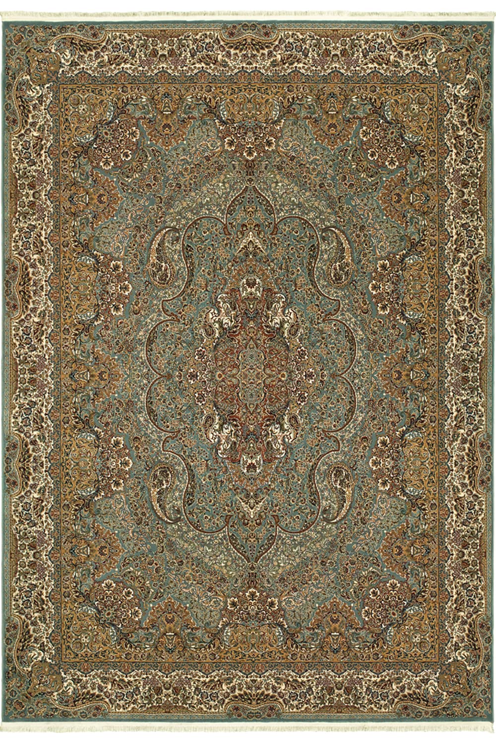 Masterpiece Traditional Rugs 502L2 - Handmade Oriental Area Rug for Living Room, Bedroom & Dining Room Decor | Soft & Durable Floor Covering for Home Interior Design