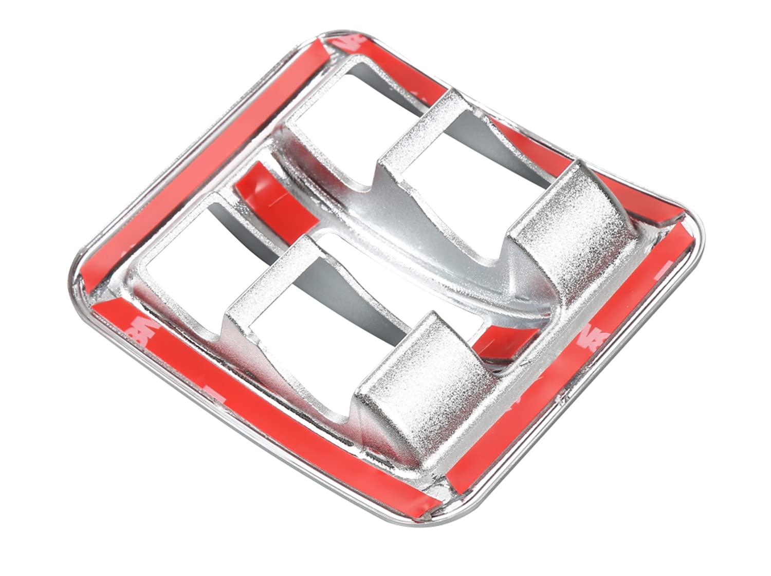Jeep Wrangler JK JKU & Unlimited 4-Door Chrome Window Switch Button Cover Trim Frame (2011-2018) - Interior Accessories for Enhanced Protection & Style | Perfect for Off-Roading & Daily Driving