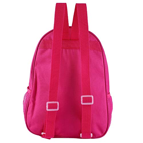 Girls Ballet Backpack with Embroidered Design - Rose Red Dance Daypack (31.50 * 25.00 * 12.00cm) - Perfect for Ballet Classes, Dance Practice, and School Supplies