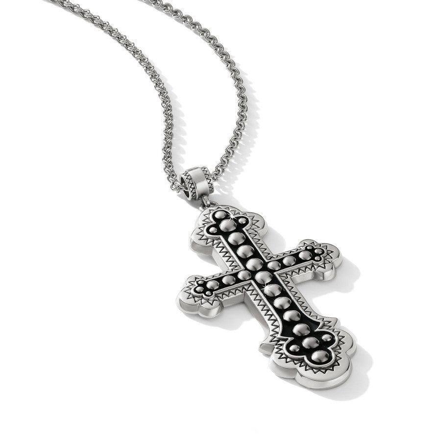 Calvary Cross Convertible Necklace - Religious Jewelry for Women, 925 Sterling Silver Pendant with Adjustable Chain, Perfect for Church, Weddings & Everyday Wear