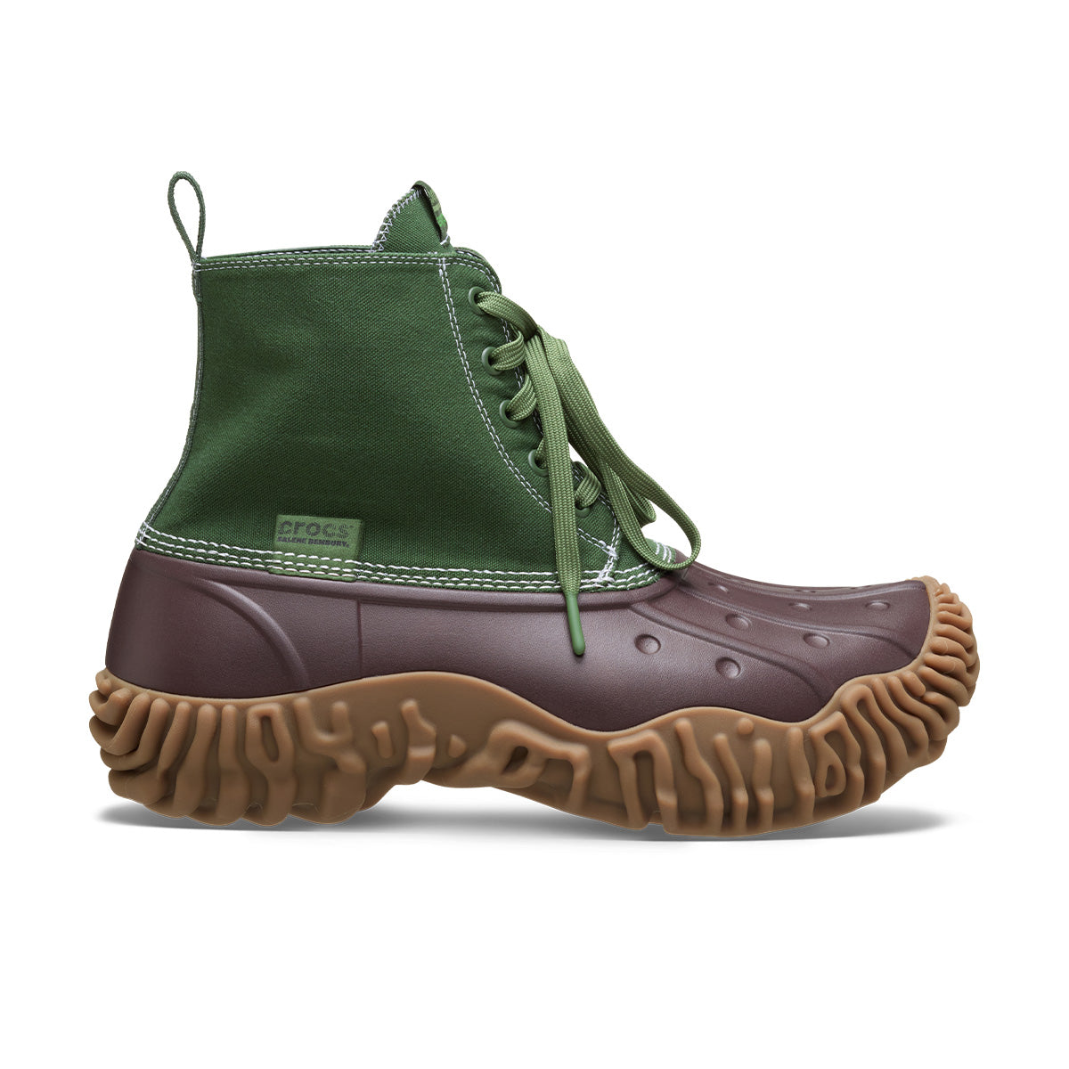 Salehe Bembury Cypress Duck Boot 'Mallard' - Waterproof Outdoor Hiking Boots for Men, Fashion Sneakers for Winter & Rainy Days - Perfect for Hiking, Camping and Urban Streetwear