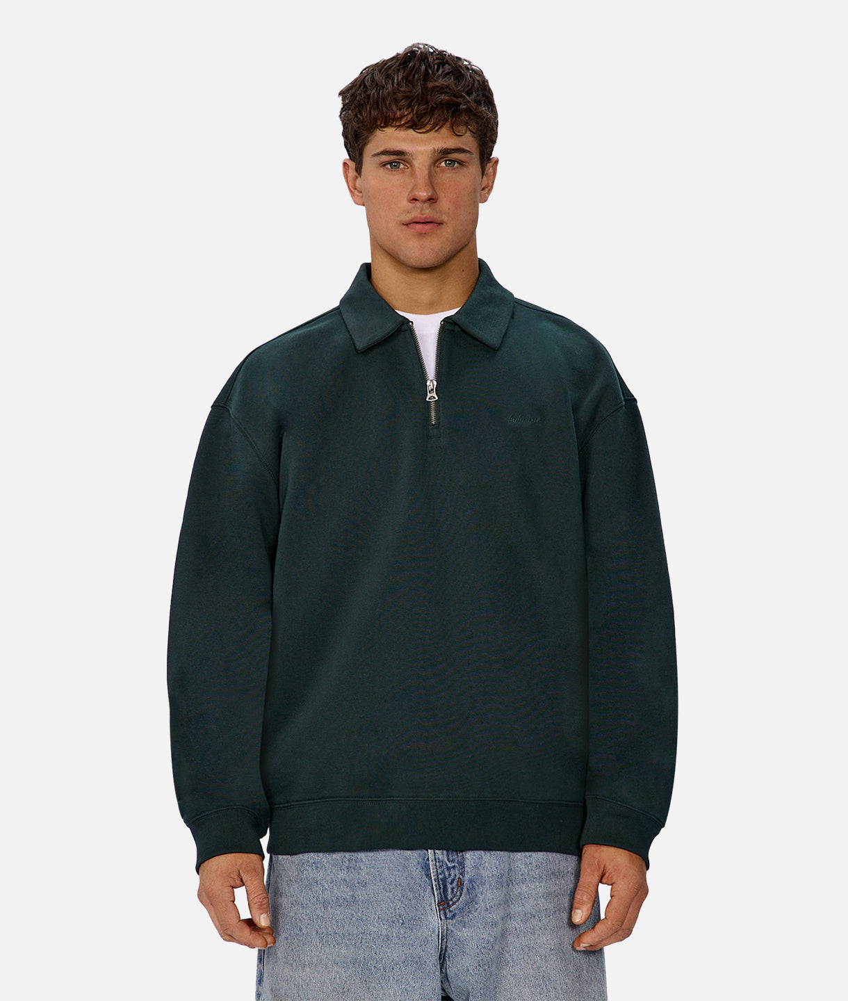 Stockbridge Track Top - Rich Green Athletic Hoodie for Men & Women | Comfortable Running Jacket for Outdoor Workouts & Casual Wear