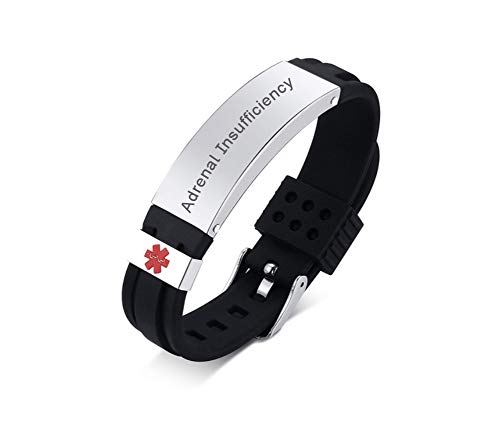 Adrenal Insufficiency-silver&black