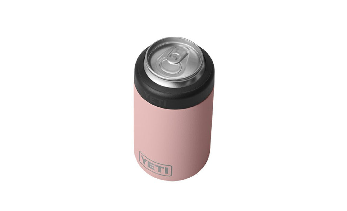 Yeti Rambler Colster 2.0 Insulated Can Cooler - Sandstone Pink | Keeps Drinks Cold for Hours | Perfect for Camping, Beach & Outdoor Adventures