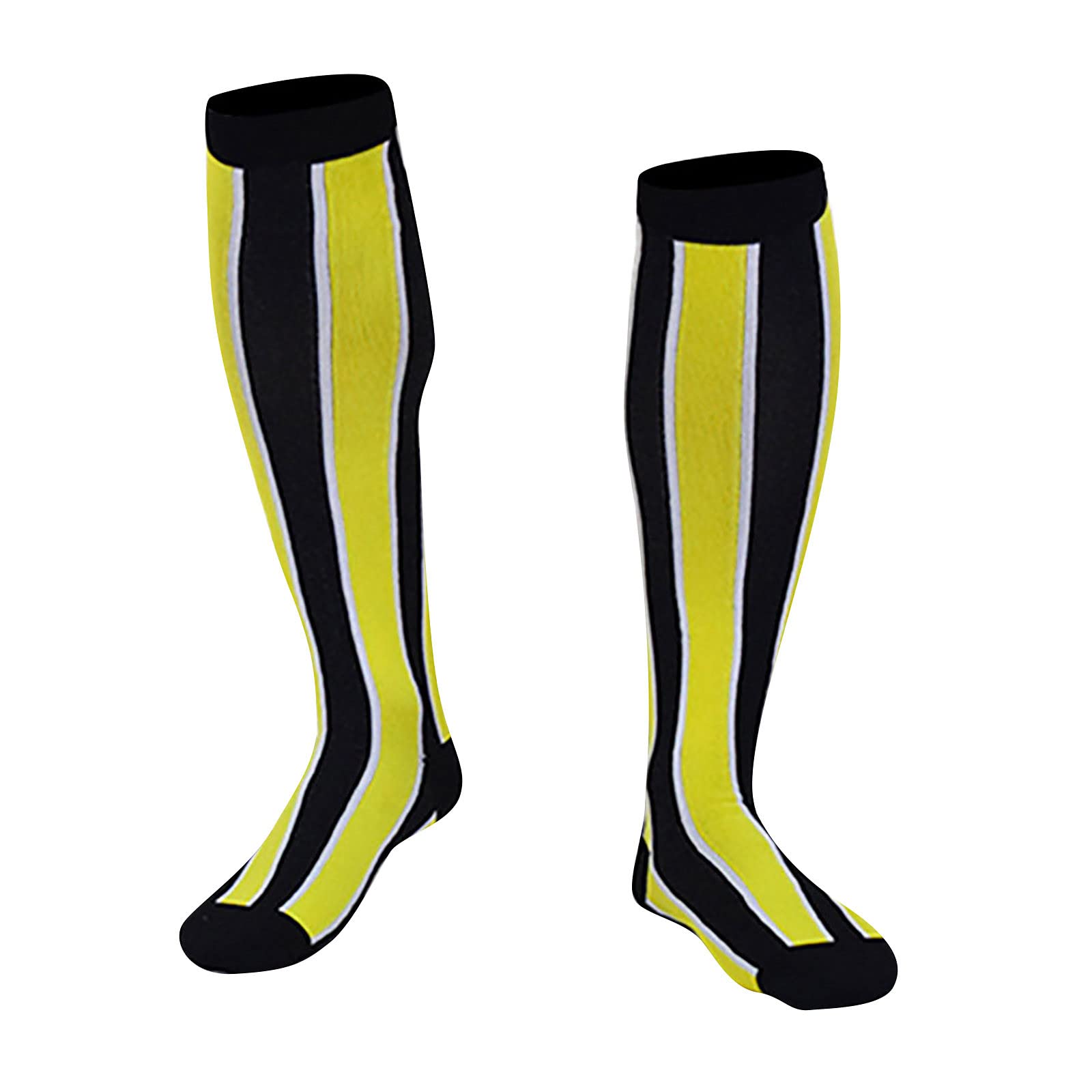 Women's & Men's No Show Compression Socks - Elastic Sports & Running Socks for Hiking, Cycling & Athletic Performance | Breathable Calf Support for Active Lifestyles