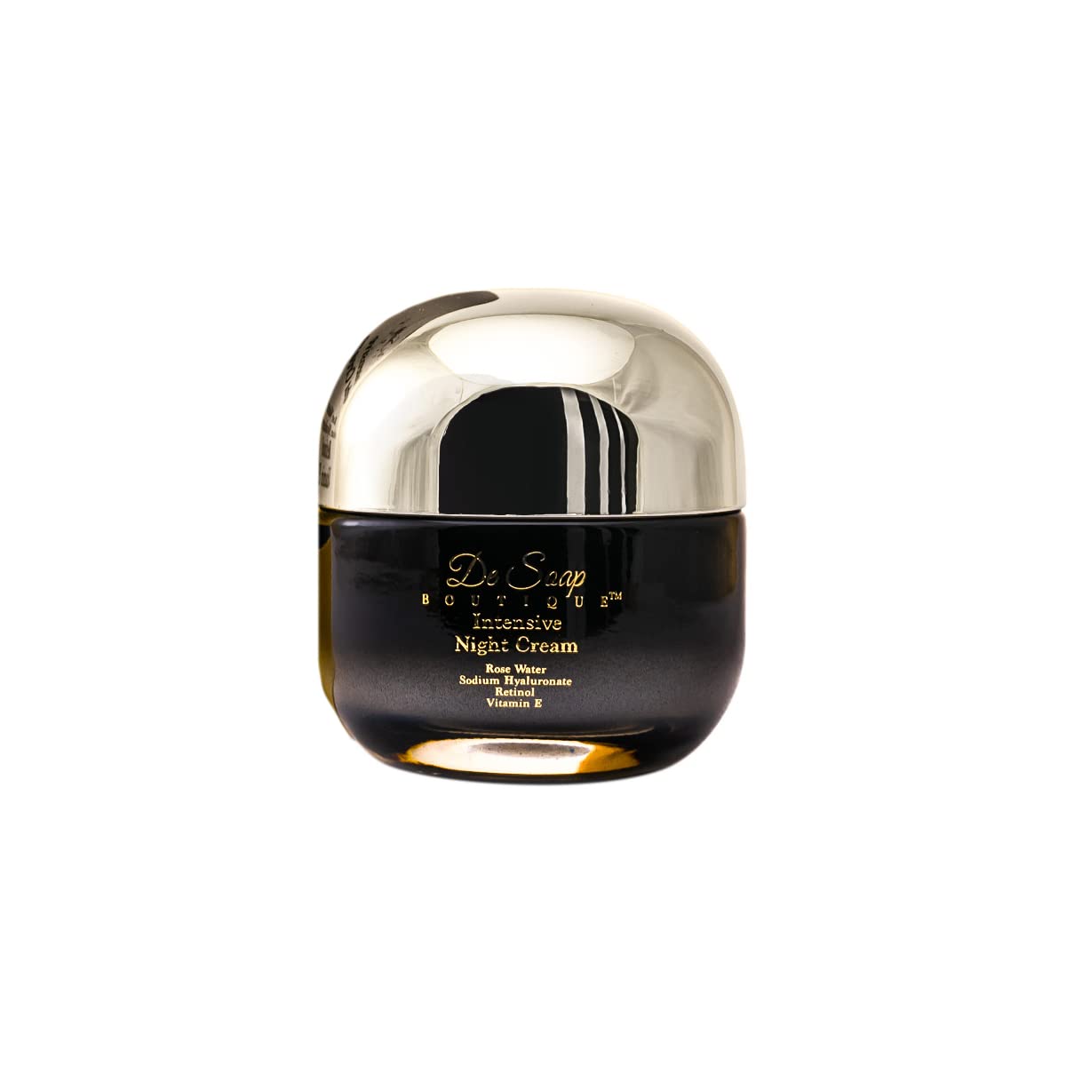 De Soap Boutique Anti-Aging Night Cream for Face - Hyaluronic Acid & Retinol Moisturizer with Vitamin E - Deep Hydration for Fine Lines & Wrinkles - Perfect for Nighttime Skincare Routine & Dry Skin Relief