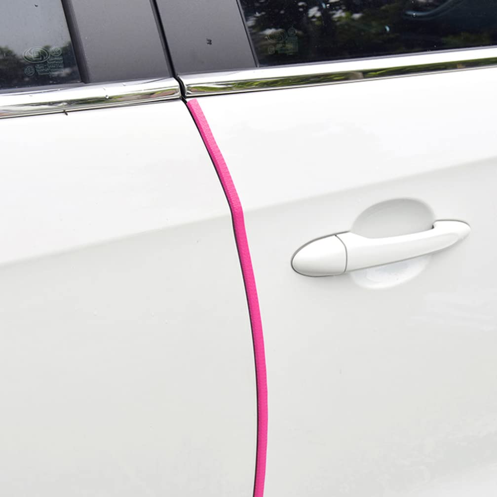 VICASKY Anti-Scratch Car Door Edge Guards - Durable Rubber Seal Strips Protector for Cars, SUVs & Trucks - Prevent Door Dings & Scratches in Parking Lots & Tight Spaces