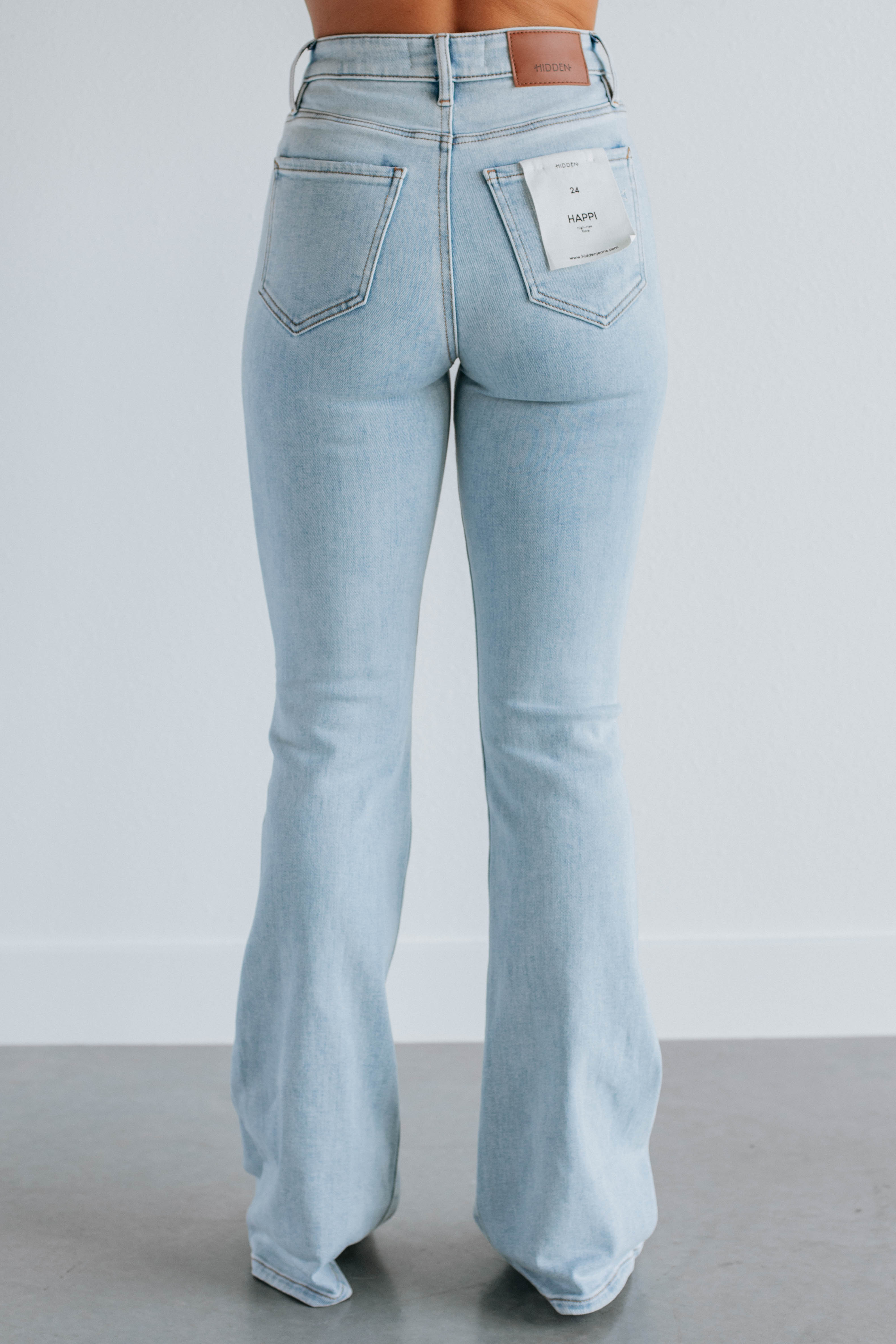 Happi Hidden Jeans for Women - Stretch Comfort Denim Pants with Secret Pockets | Perfect for Work, Travel & Everyday Wear