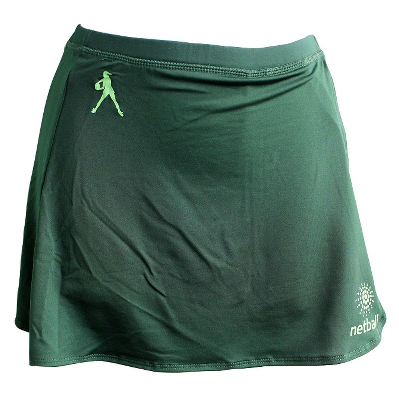 Implus Youth Netball Skort - Breathable Athletic Skirt Shorts for Girls - Perfect for Netball, Tennis, and School Sports