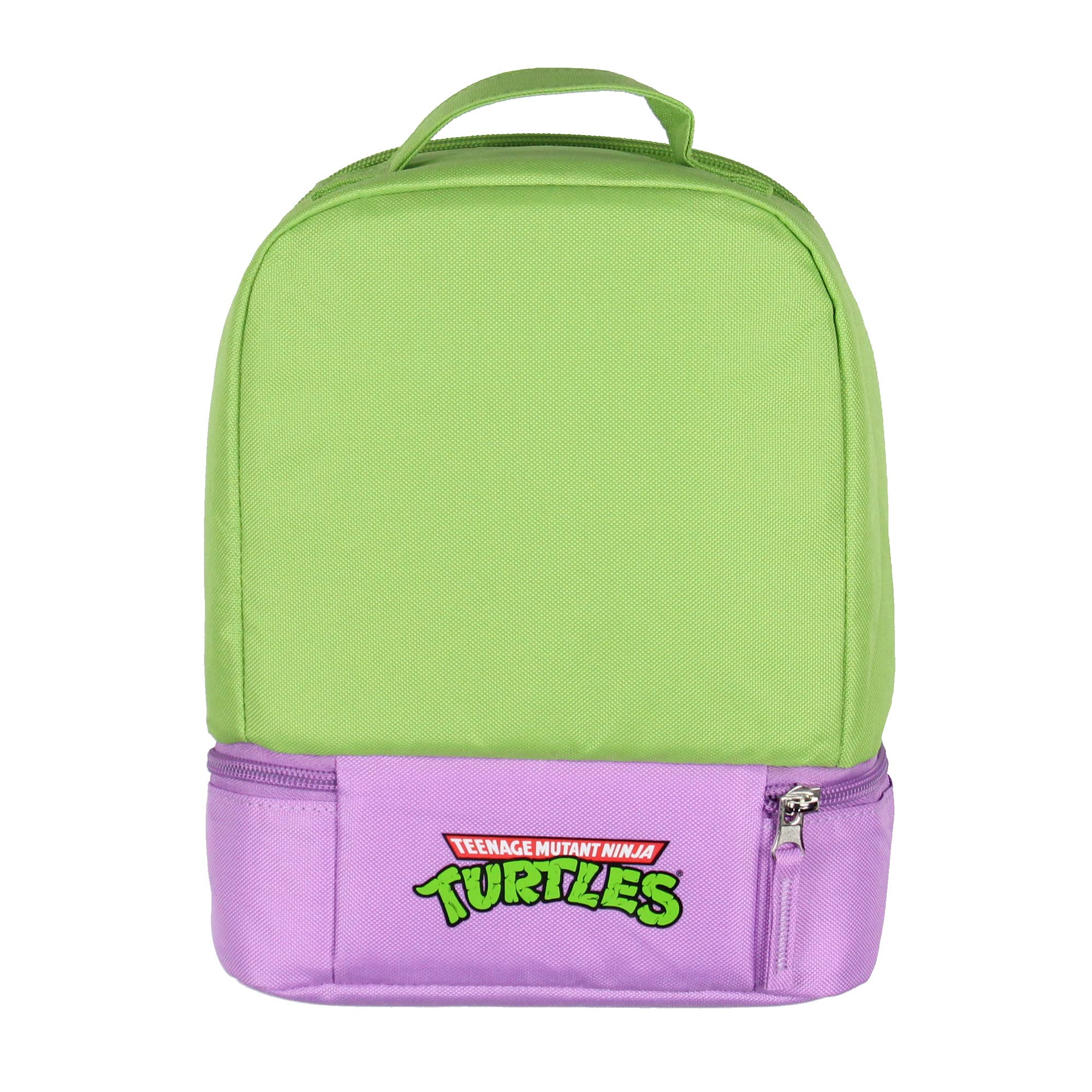 INTIMO Teenage Mutant Ninja Turtles TMNT Donatello Insulated Lunch Box with Dual Compartments - Perfect for School, Work & Picnics