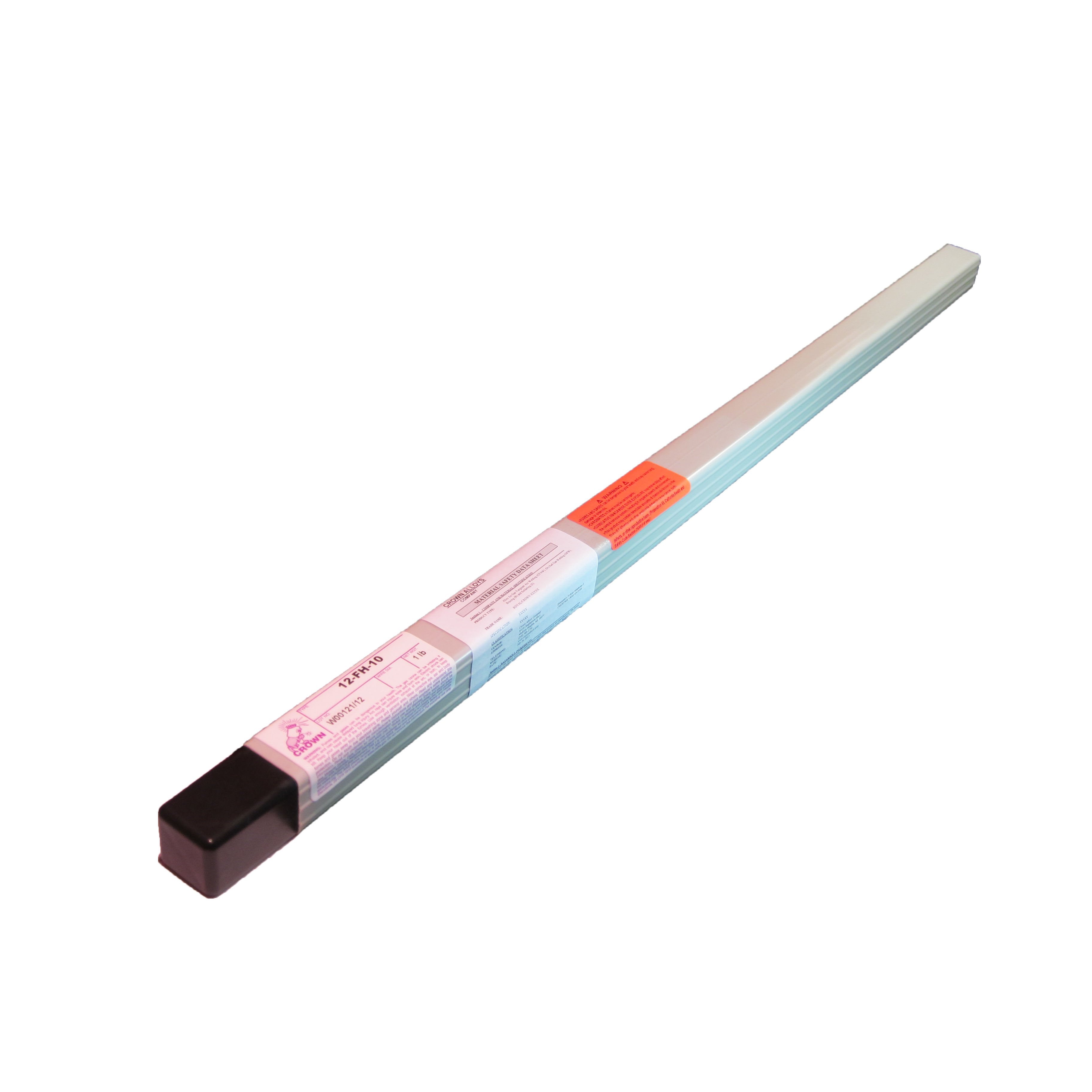 Crown Alloys 12 FH 10-1/16x36 TIG Welding Rod 1lb Tube - Premium Stainless Steel Filler Metal for Metal Fabrication, Pipe Welding & Automotive Repair | TT12FH/TL BP