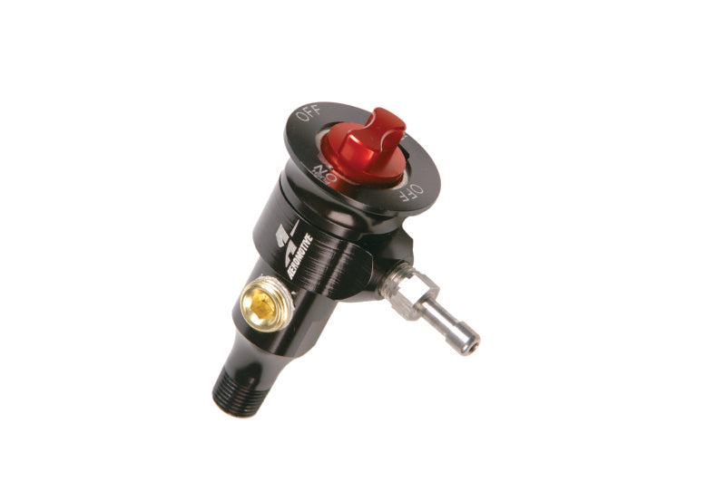 Aeromotive Billet Fuel Sample Valve - High Performance Fuel Testing Valve for Racing, Marine & Automotive Applications