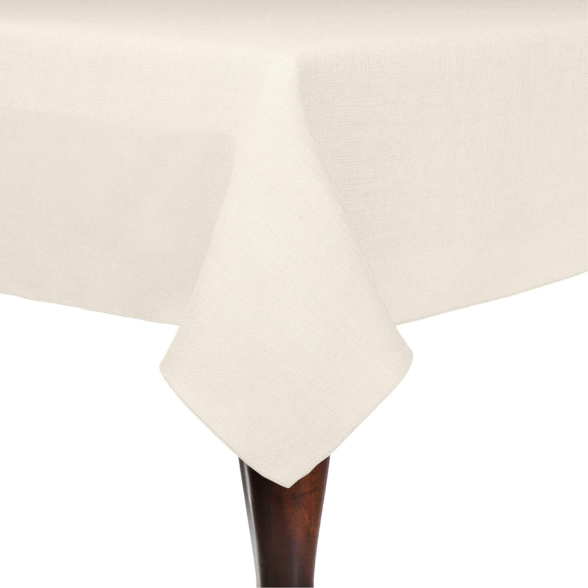 Premium 2-Pack Faux Burlap Tablecloth Set - 54