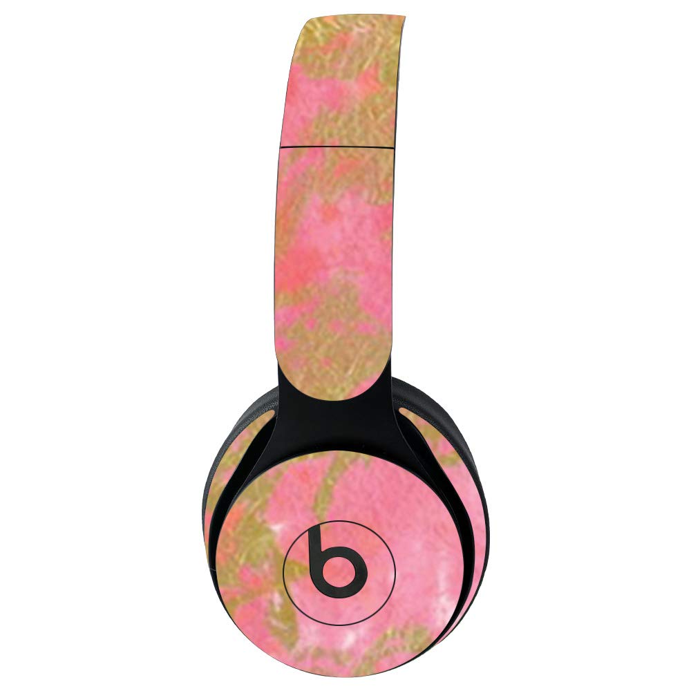 MightySkins Vinyl Decal Wrap Cover for Beats Solo Pro Wireless Headphones - Thai Marble Design | Protective & Durable Skin | Easy to Apply & Remove | Made in USA | Perfect for Travel, Workouts & Daily Use