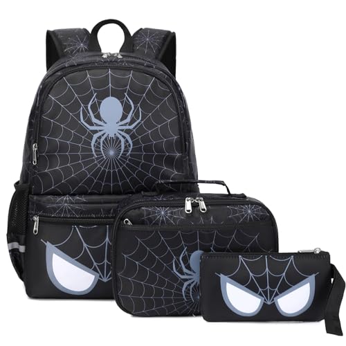 Spider Black 3pcs
