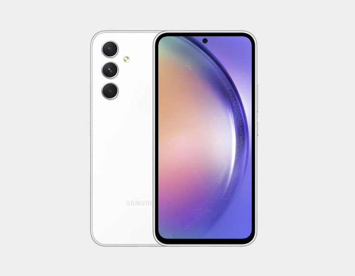Samsung Galaxy A54 5G Unlocked Smartphone - 256GB ROM 8GB RAM Dual SIM GSM - White | Perfect for Streaming, Gaming & Productivity on the Go