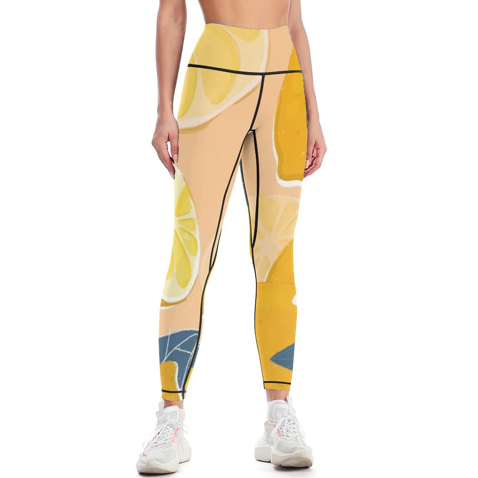 JZDACH Women's High Waist Tummy Control Yoga Pants - Seamless Workout Leggings for Yoga, Gym & Running | Comfortable & Stretchy Activewear for Fitness & Daily Wear