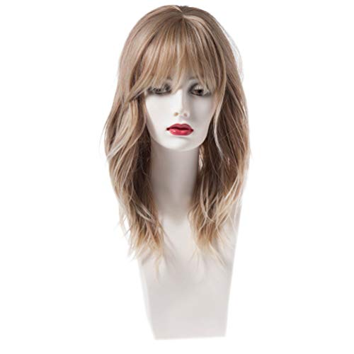 Forever Young Textured Layers Heat Resistant Synthetic Fiber Wig 24B/613 Blonde - Perfect for Cosplay, Daily Wear & Special Occasions