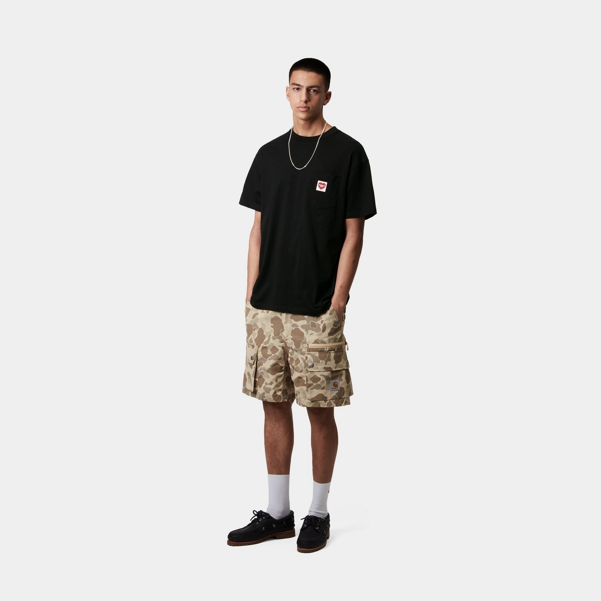 Pocket Heart T-Shirt for Men & Women - Soft Cotton Casual Tee in Black & Red | Perfect for Everyday Wear, Dates, and Gifting