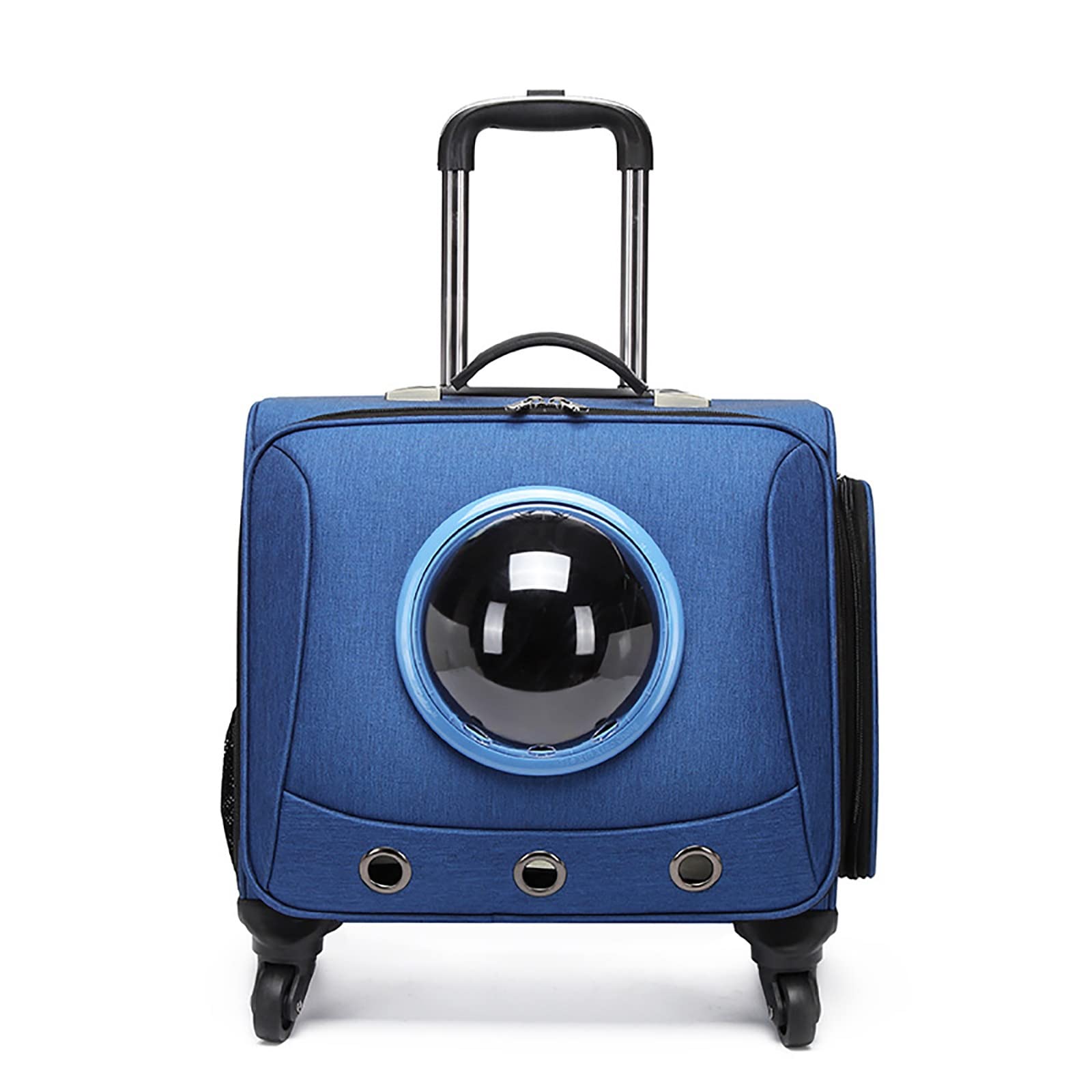 Lightweight Pet Carrier with Silent Wheels - Breathable Waterproof Dog & Cat Travel Bag for Outdoor Adventures - Perfect for Airplane, Car Rides, and Vet Visits