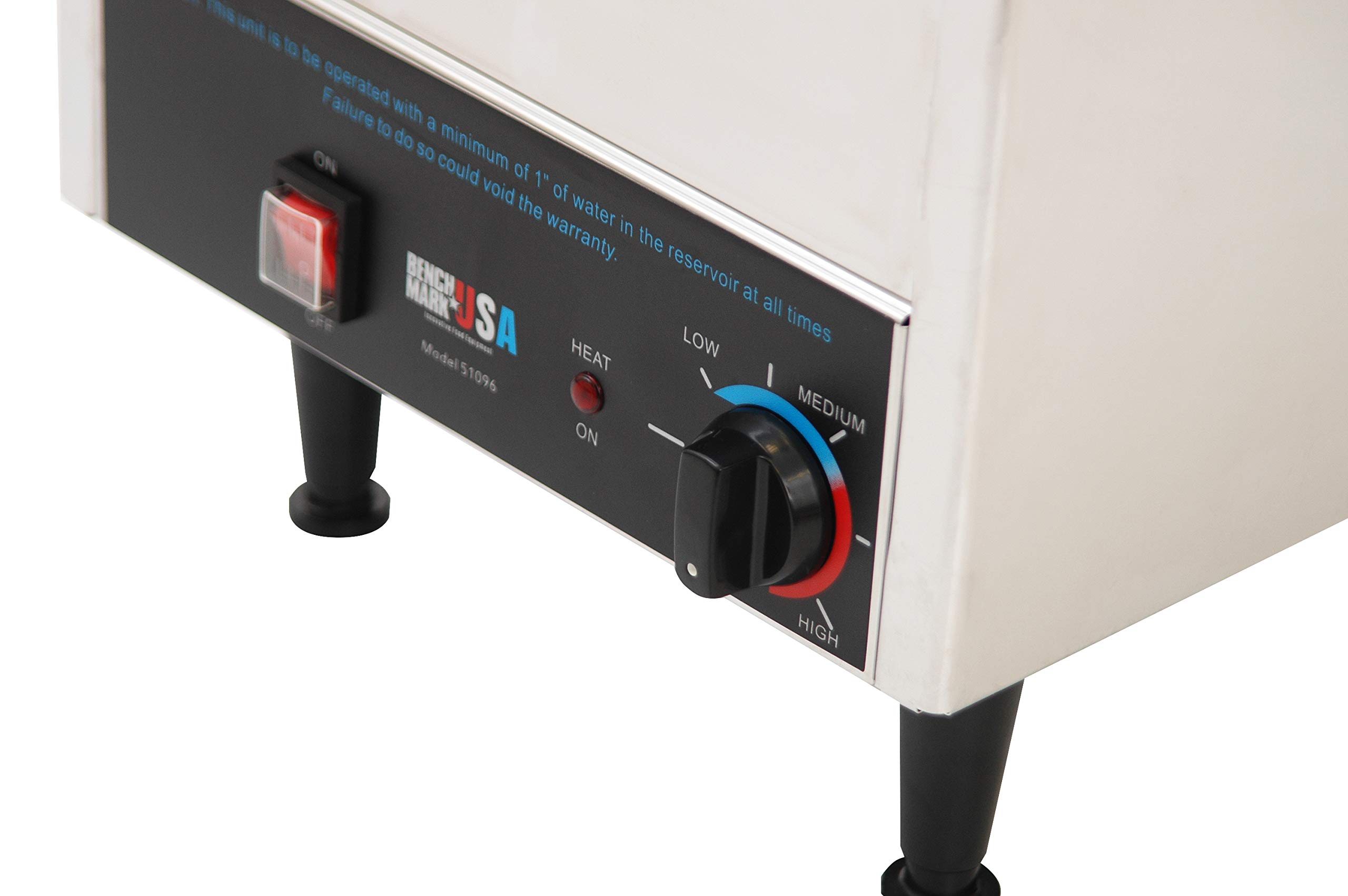 Benchmark USA 51072S Stainless Steel Soup Warmer Station - 17
