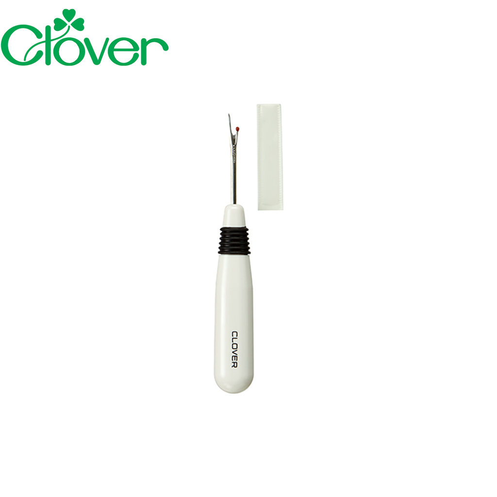 Professional Clover Seam Ripper - Precision Stitch Remover for Sewing, Quilting & Fabric Crafts - Ergonomic Design for Easy Use in DIY Projects & Tailoring