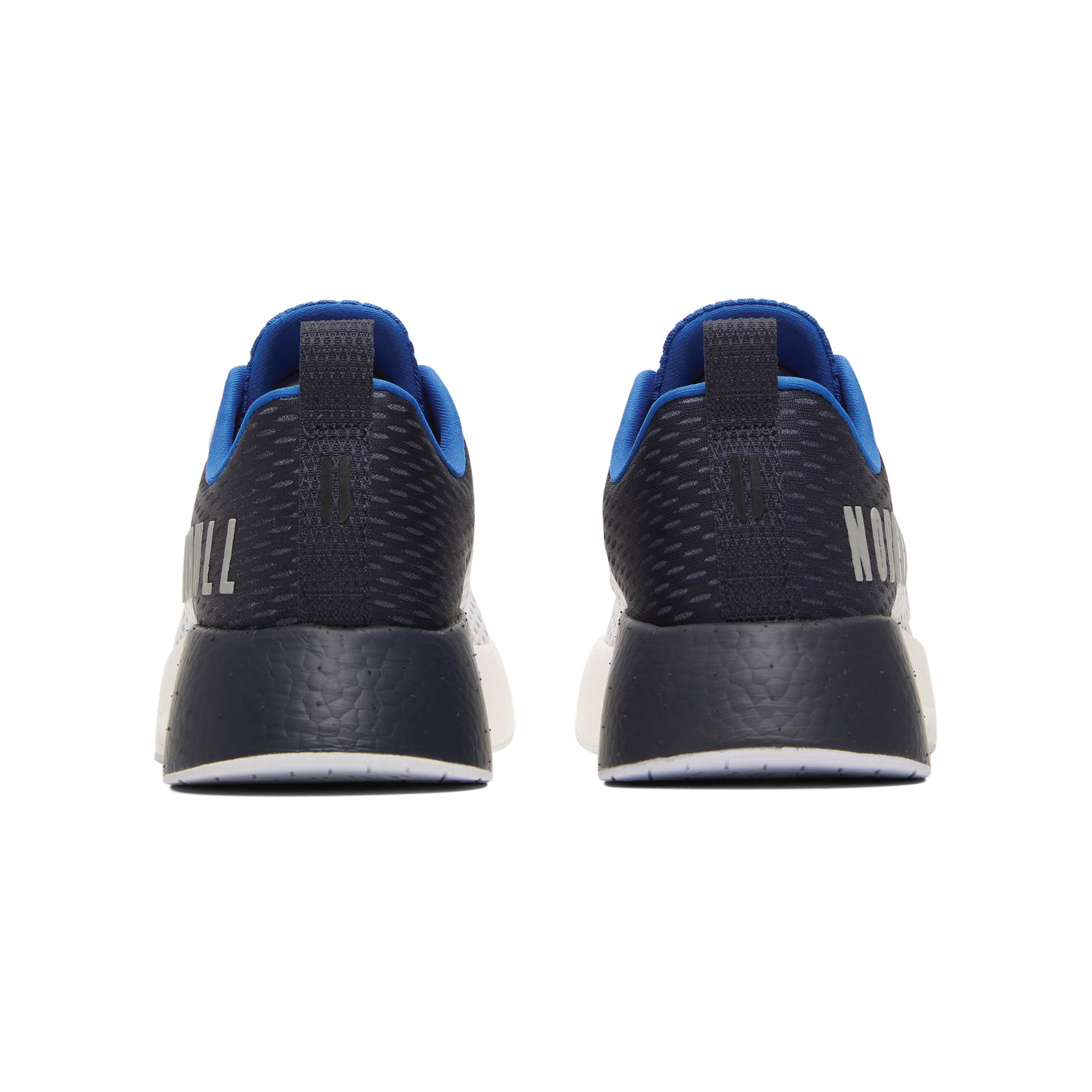 Men's White Navy Journey Sneakers - Comfortable Casual Walking Shoes for Men | Perfect for Travel, Work & Everyday Wear