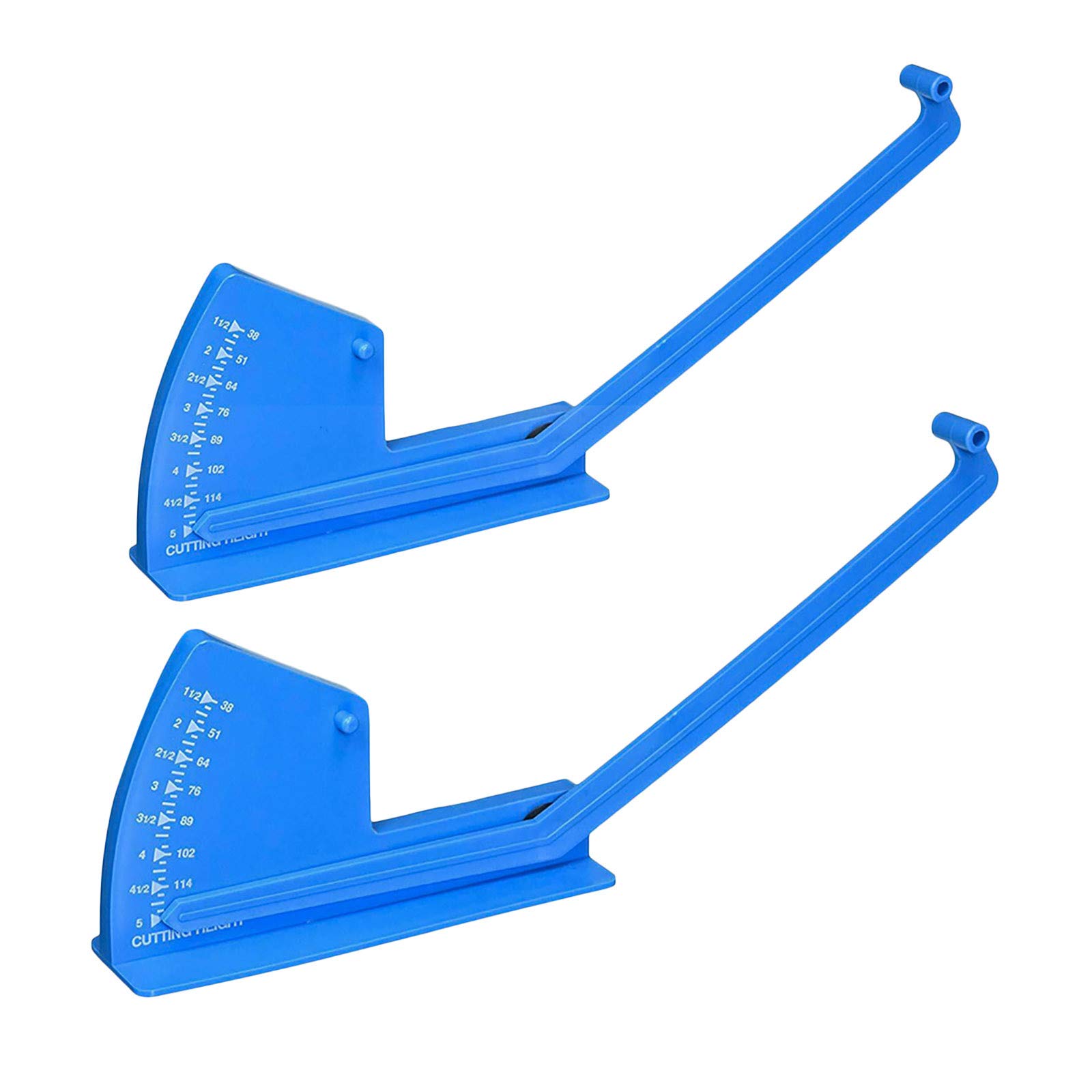 2-Pack Precision Deck Level Gauges - Lawn Mower Leveling Tool for Perfect Lawn Grooming | Gardening Supplies & Outdoor Maintenance Accessories | Ideal for DIY Lawn Care, Professional Landscaping, and Home Garden Maintenance