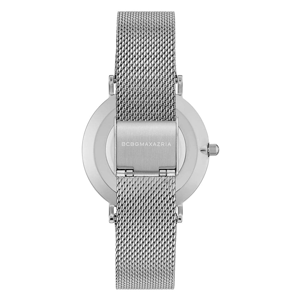 BCBGMAXAZRIA BG50696006 Women's Fashion Watch - Elegant Stainless Steel Bracelet, Water Resistant for Everyday Wear, Perfect for Office, Party & Special Occasions